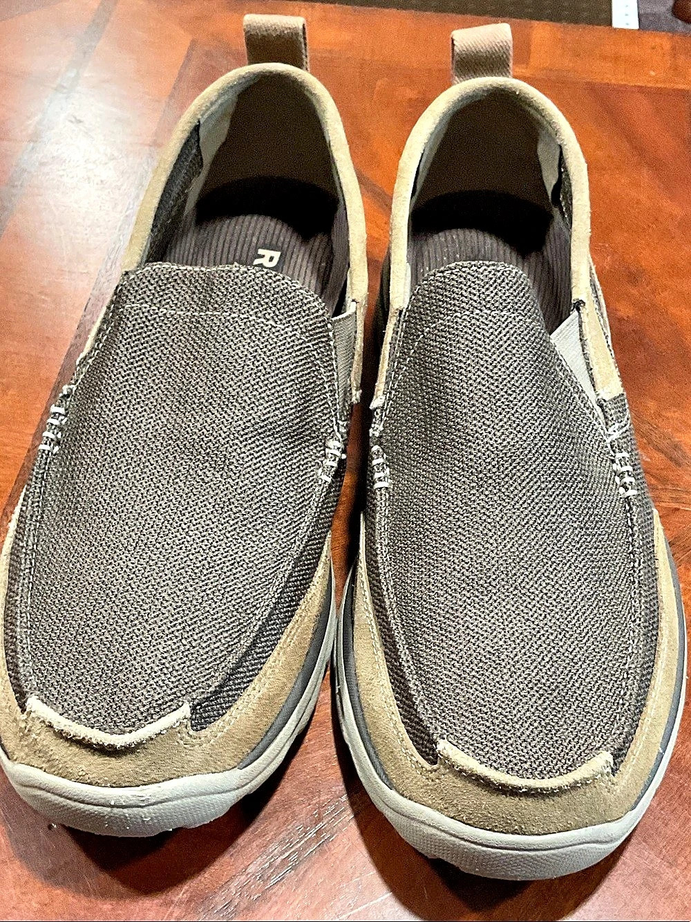 Skechers Relaxed Fit: Memory Foam Men's Brown Sneakers US 10.5